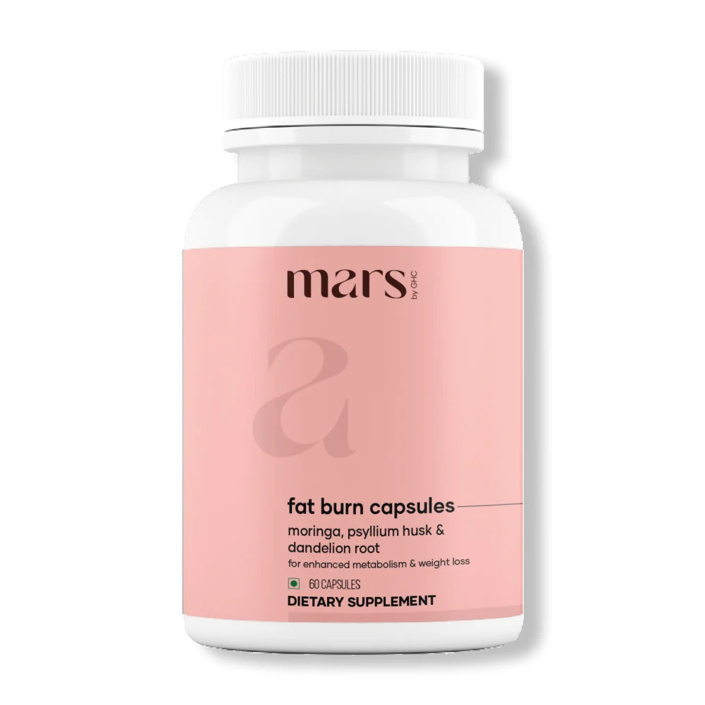 Advanced Mars BurnIt Capsules Powered With Psyllium Husk Moringa Dandelion Root Convenient