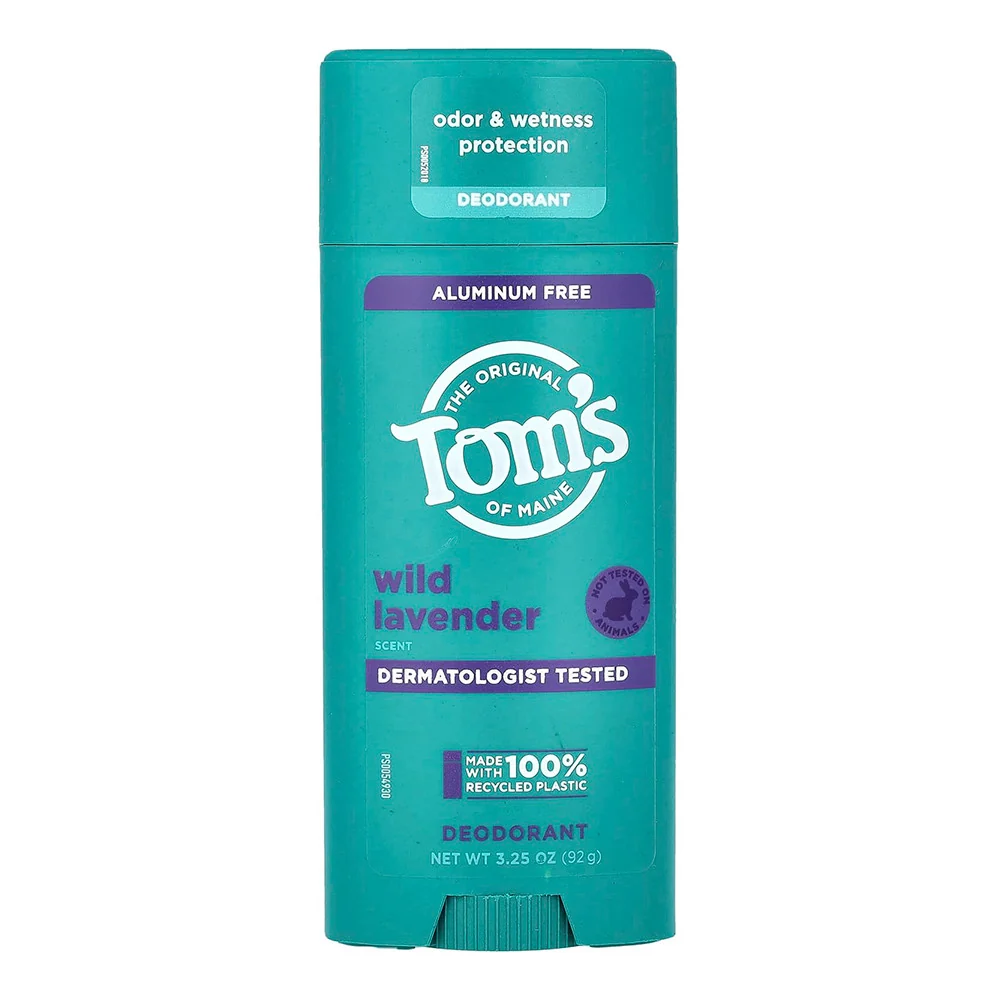 Unique Toms Of Maine Antiperspirant Deodorant Aluminum Wild Lavender 3.25 Oz Natural