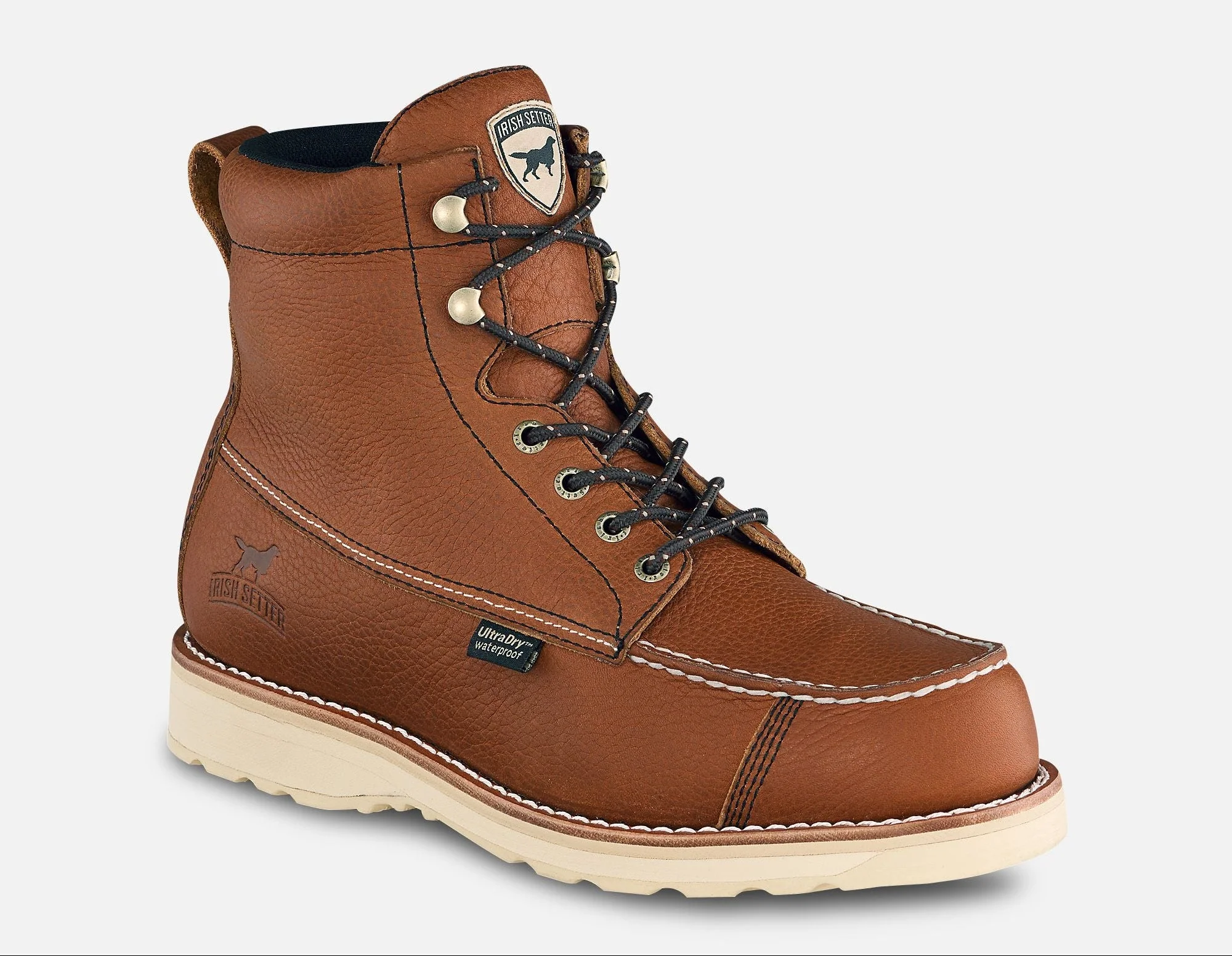 Flexible Men's Irish Setter Wingshooter 7-Inch Waterproof Leather Boot Narrow B Width Minimalist