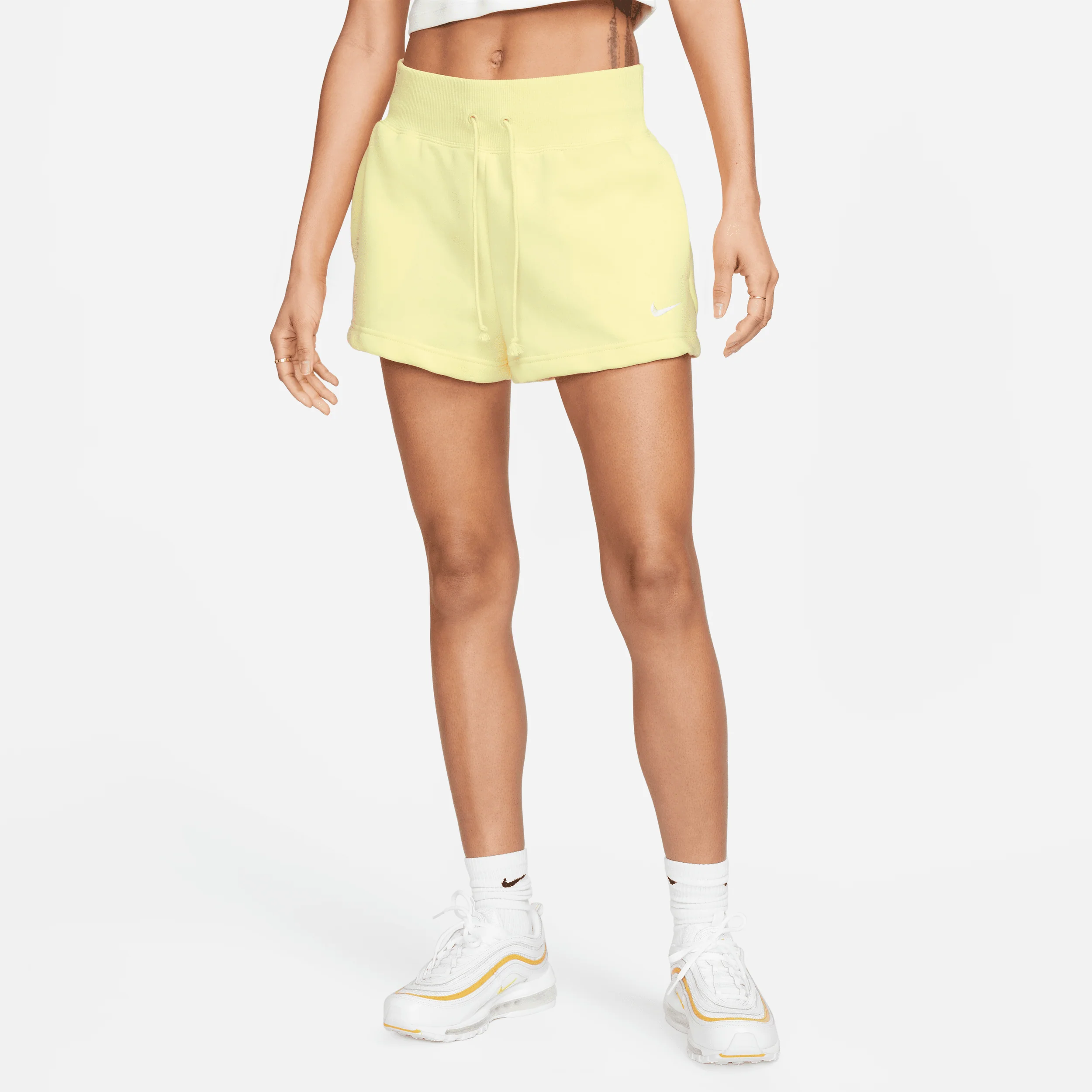 Sustainable Nike Women's Phoenix Fleece High-Rise Shorts Healthy