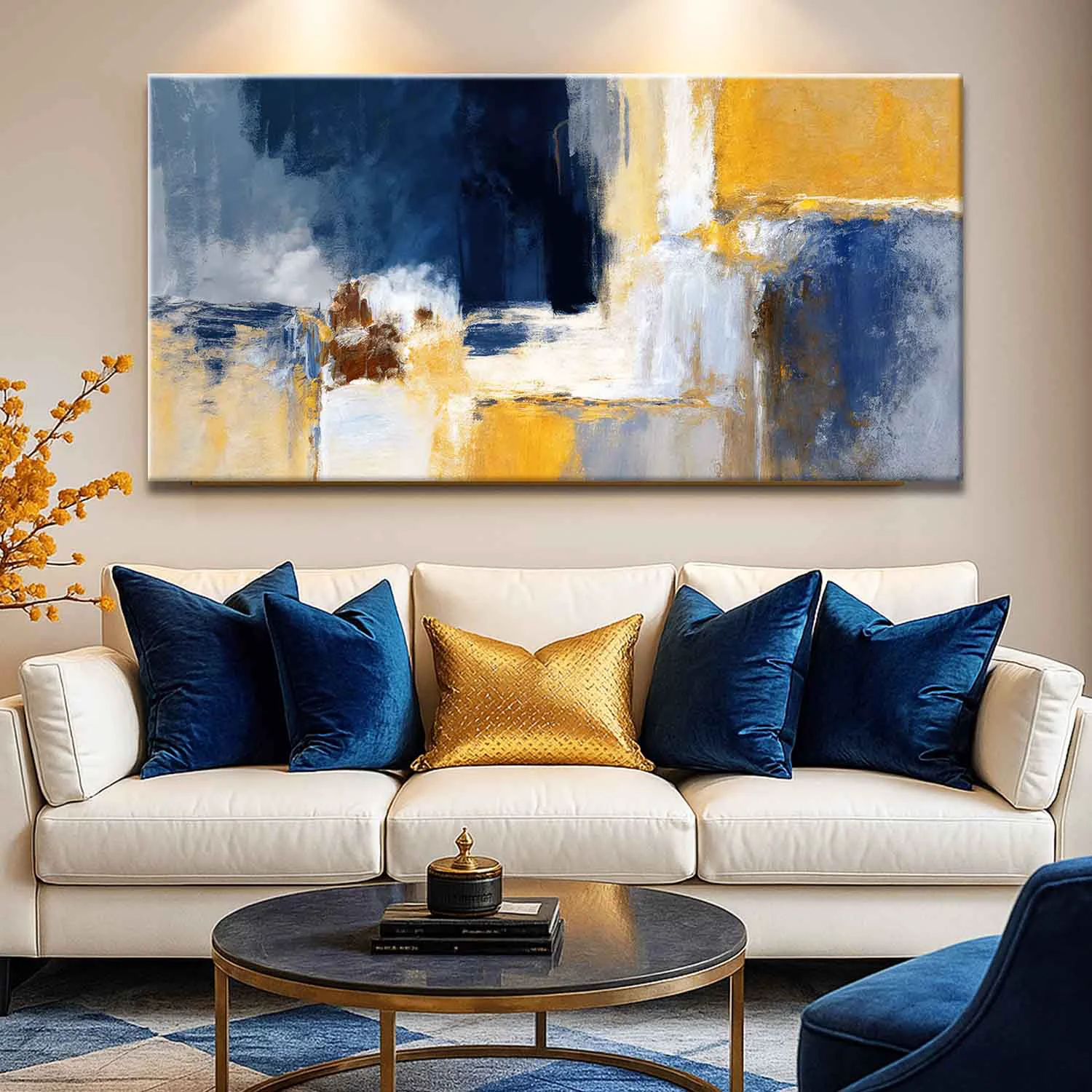 Breathable Abstract Geometric Lines Wall Art IV Unique