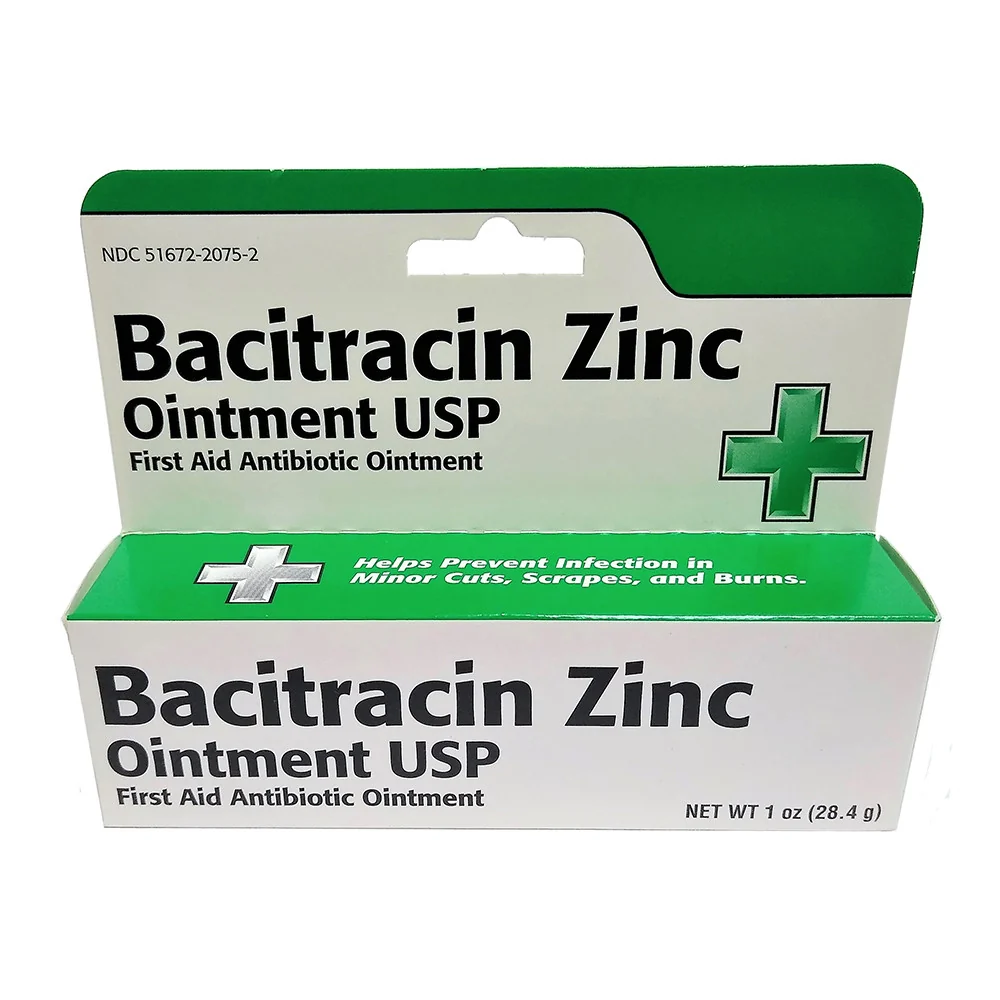 Verified Bacitracin Antibiotic Ointment First Aid Tube 1 Oz High-Grade