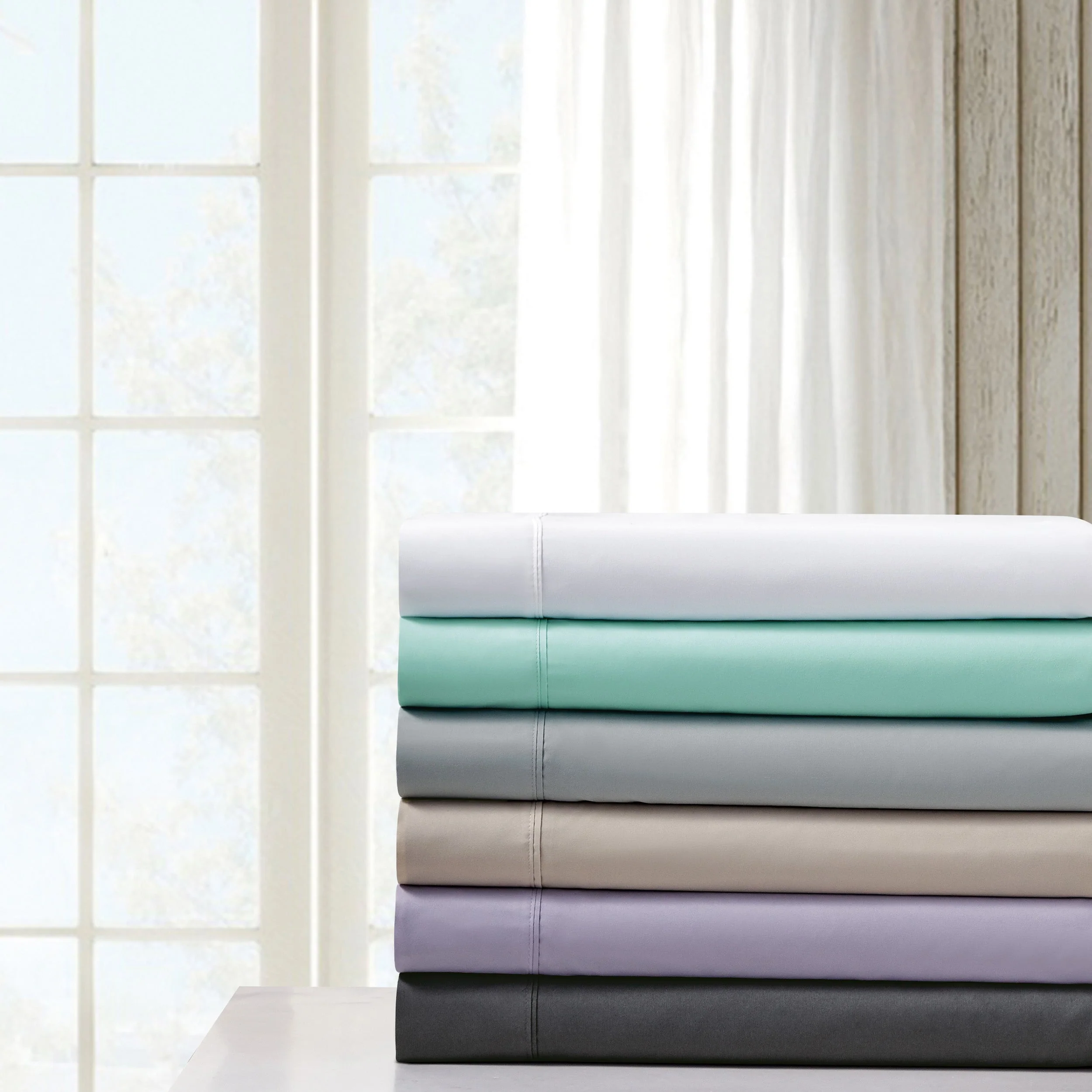 Sophisticated Kathy Ireland Cool Max 6 Piece Ultra Soft Sheet Set Original Design