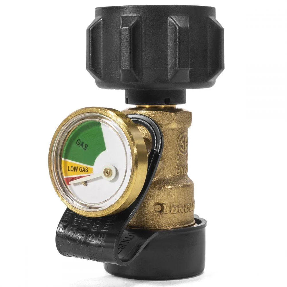 Convenient Propane Regulator With Tank Pressure Gauge Contemporary