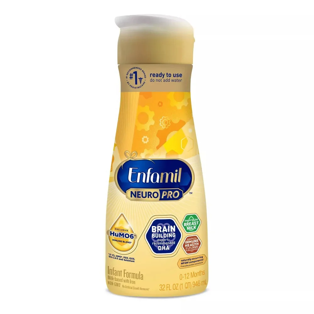 Minimalist Enfamil Neuro Pro Ready to Feed Infant Formula Bottle 946 Ml Eco-Friendly