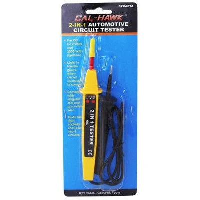 Authentic 2 in 1 Electronic Auto Circuit 6 or 12 Volt Line Tester 12V Testing Tool Test Detailed