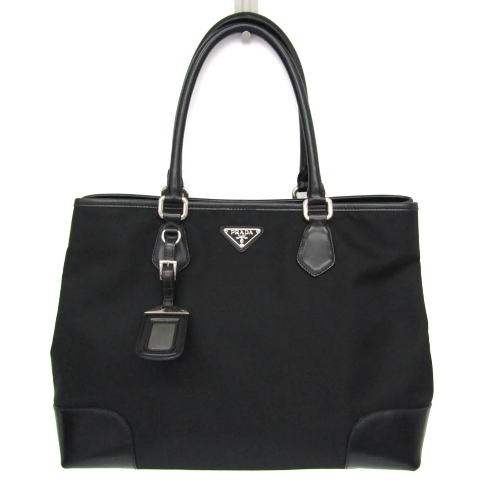 Classic Prada Tessuto · Nylon Leather Tote Eco-Friendly