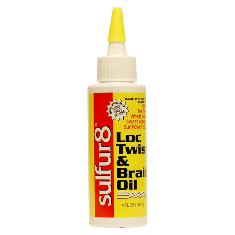 Fashionable Sulfur8 Loc Twist and Braid Oil 4 Oz Responsible