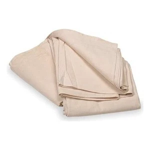 Refined 9X12 Foot Cotton Canvas Drop Cloth Cover Sheet Pad for Painters Paint Dropcloth User-Friendly