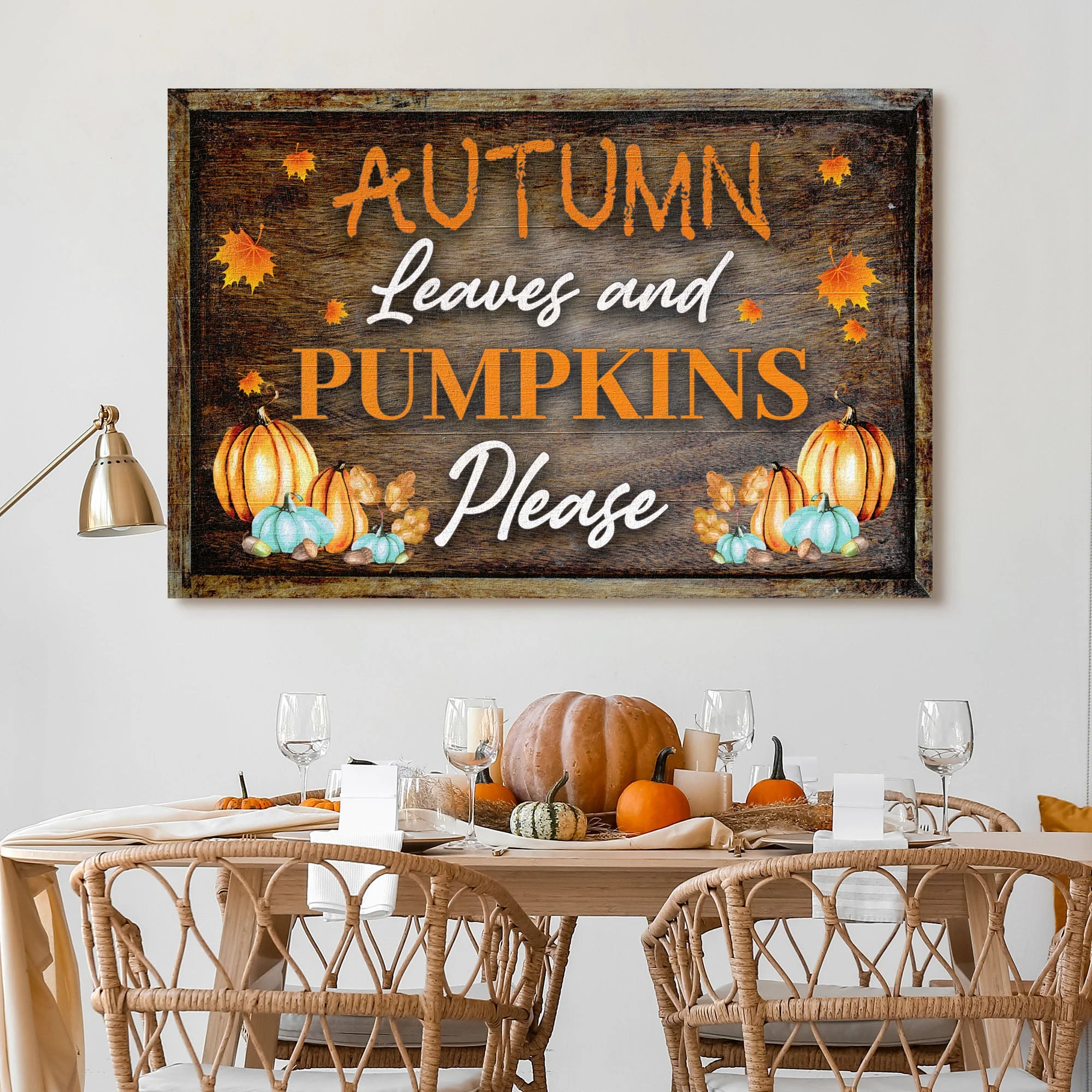 Smooth Autumn Leaves And Pumpkins Please Sign Luxury
