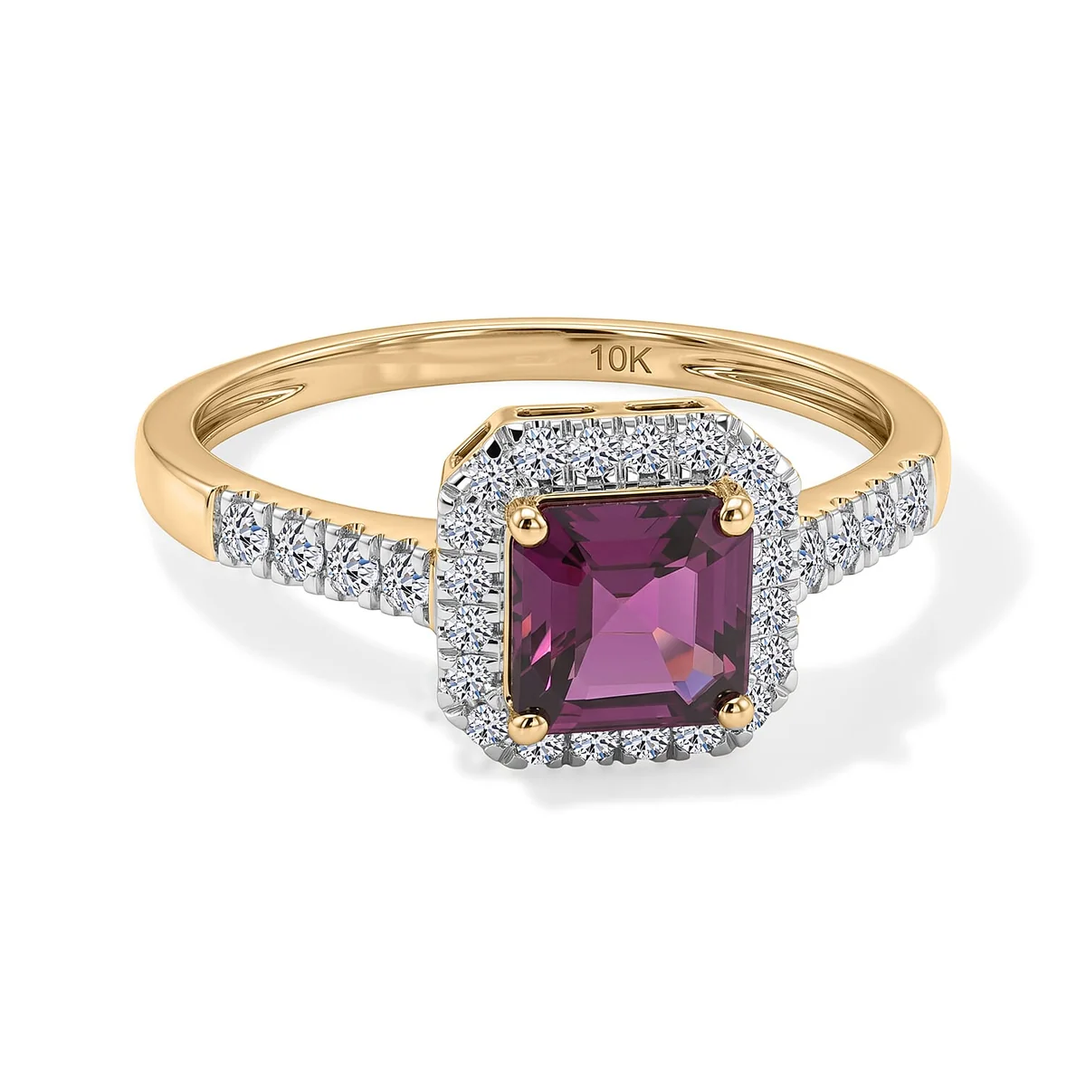 Trendy HomeJewelryRingsHalo Rings 8664964 Authentic
