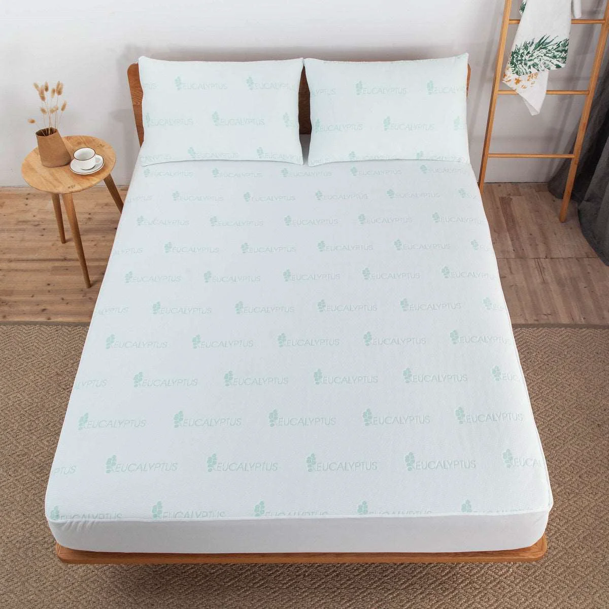 High-End Bibb Home Eucalyptus Infused Waterproof Mattress Pad Reliable