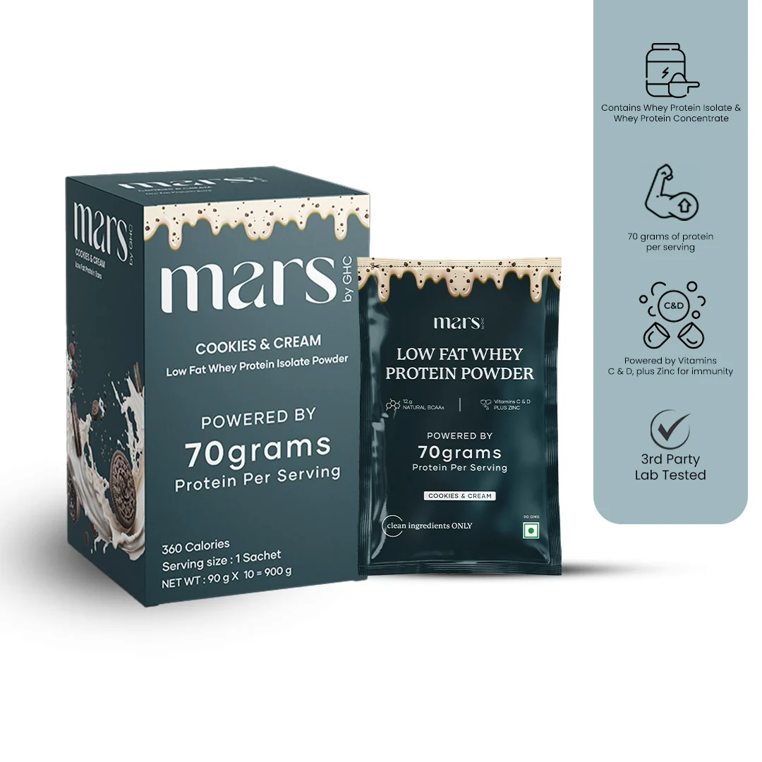 Advanced Mars Low Fat Whey Protein Powder Durable