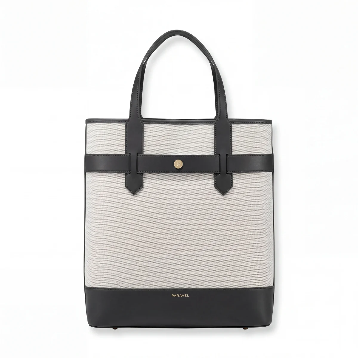 Fine Paravel Pacific Tote Bag Domino Black Durable Everyday Carry Work Travel Tote Easy-to-Use