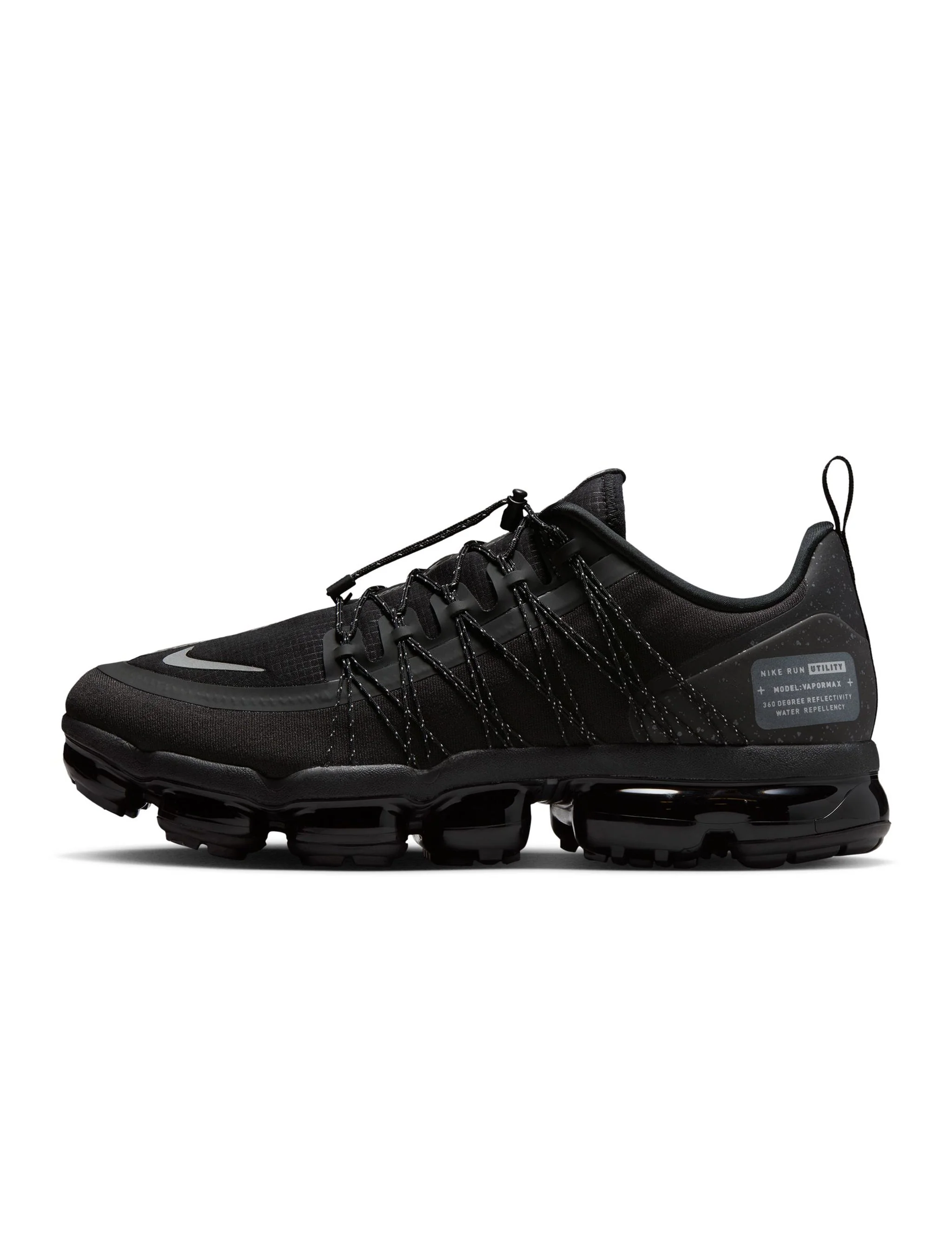 First-Class Nike Mens Air Vapormax Run Utility Black Reflect Silver-Black-Black Sophisticated