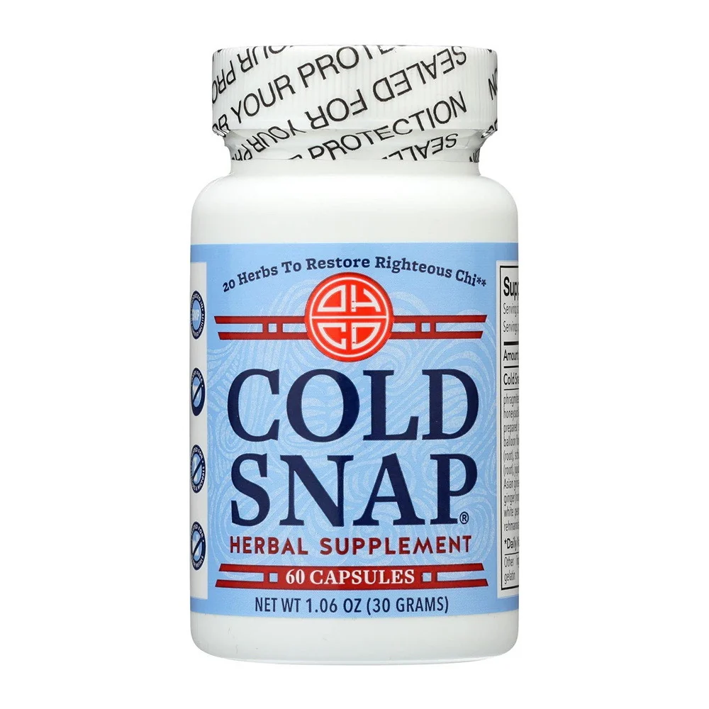 Trusted OHCO Cold Snap Capsules Herbal Supplement 60 Ea Casual