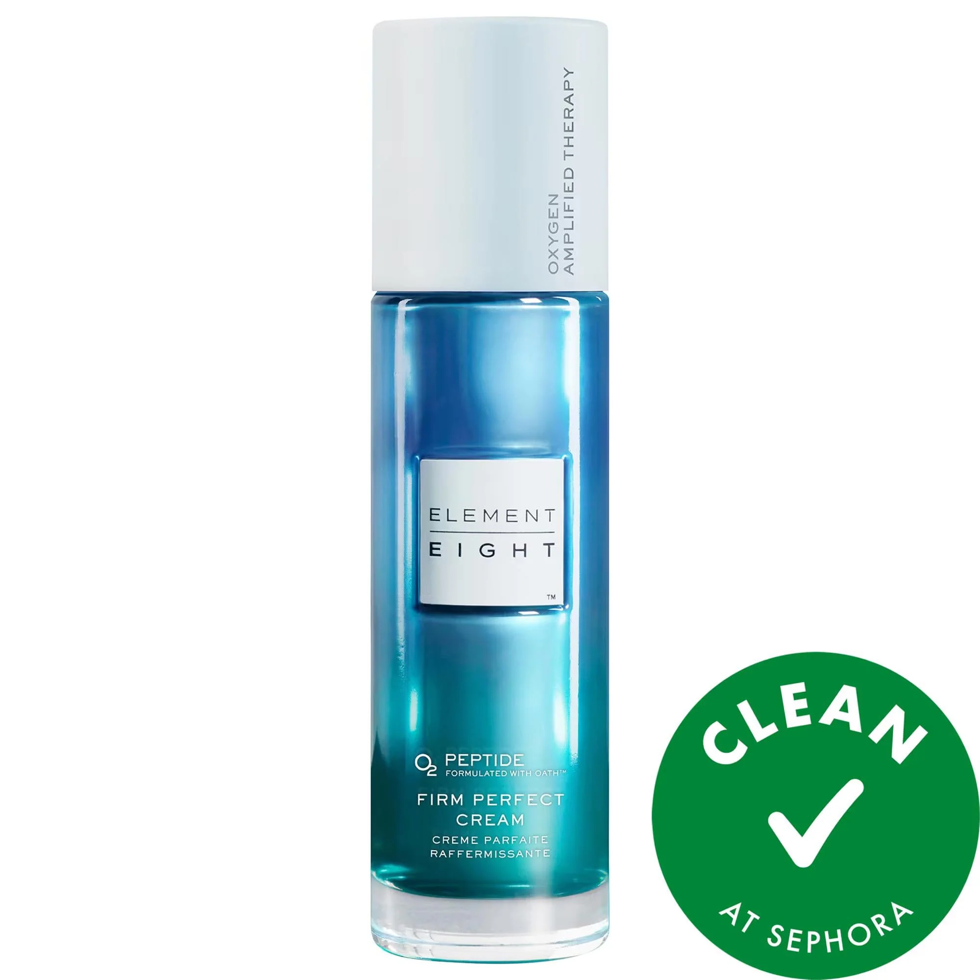 World-Class Element Eight O2 Peptide Firm Facial Moisturizer Anti-Aging Cream for Wrinkle Reduction Vegan Cruelty- Liquid Oxygen Skin Brightening Certified
