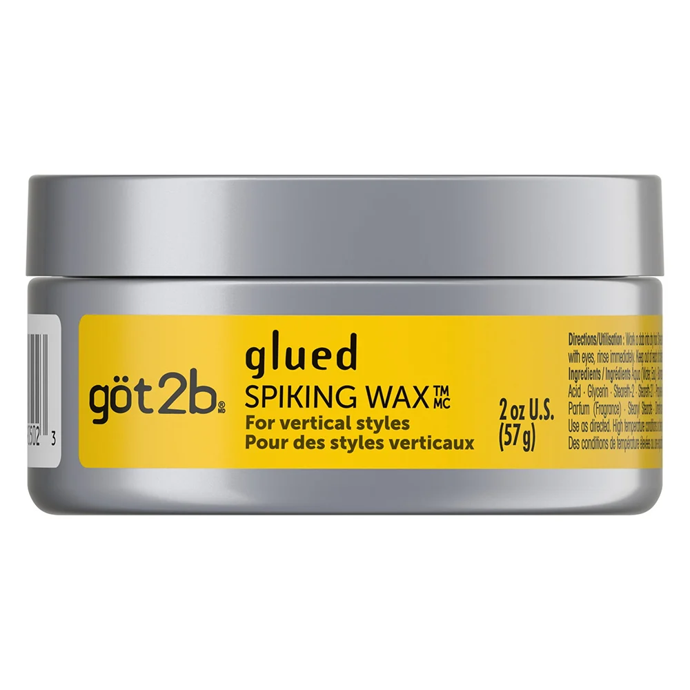 World-Class Got2b Glued Spiking Wax for Vertical Hair Styles 2Oz 57g Pure