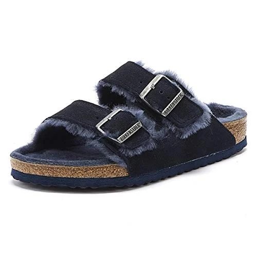Effective Birkenstock London Narrow Suede Shearling Clog Elite