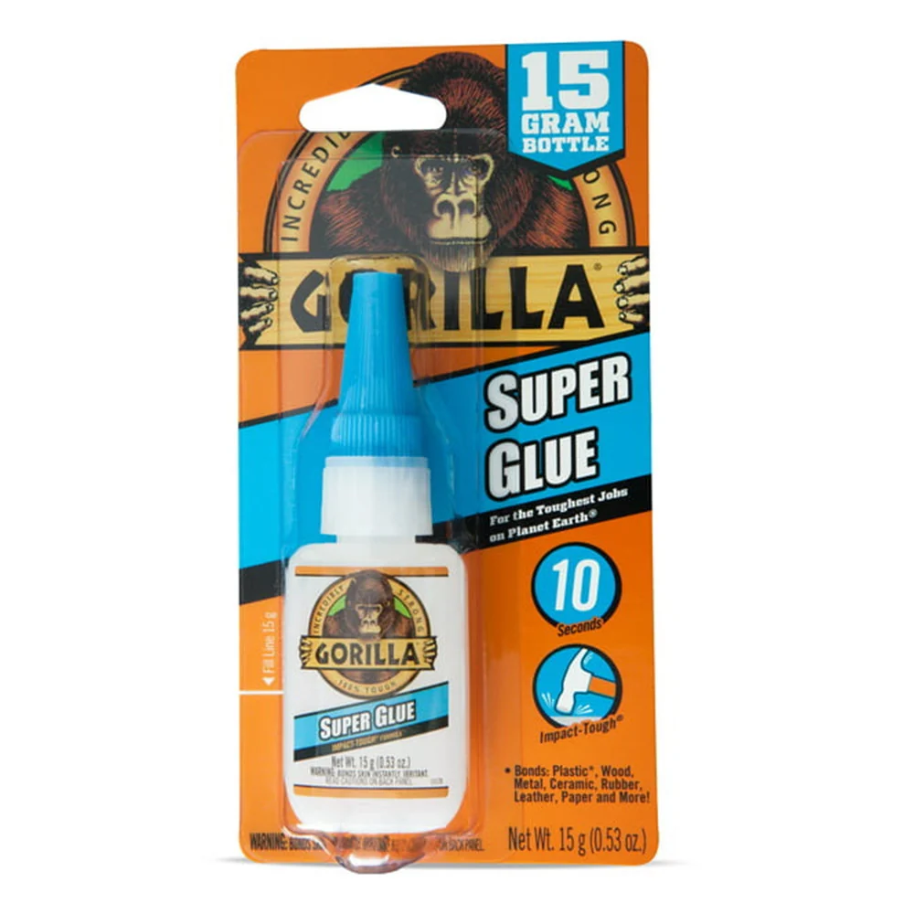 Eco-Friendly Gorilla Super Glue Bottle 0.53 Oz Smart