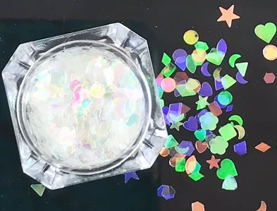 Environmentally Friendly Iridescent Mix Confetti Glitter Durable