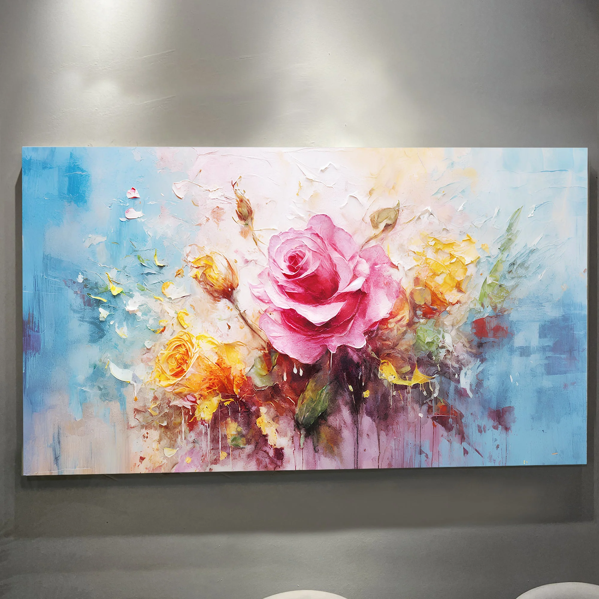 Trusted Rose Flower Wall Art Responsible