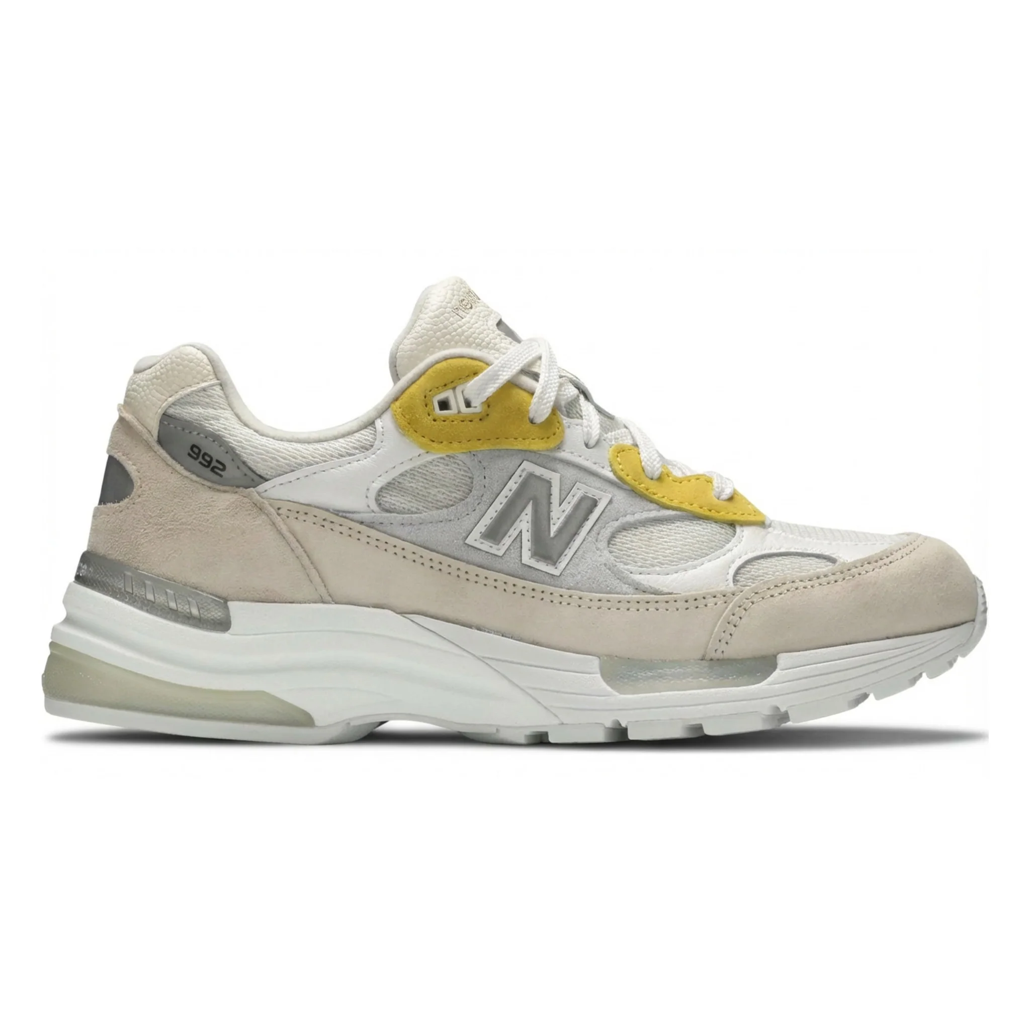 Trendy New Balance Men's 992 'Paperboy Fried Egg' Sneakers Lightweight