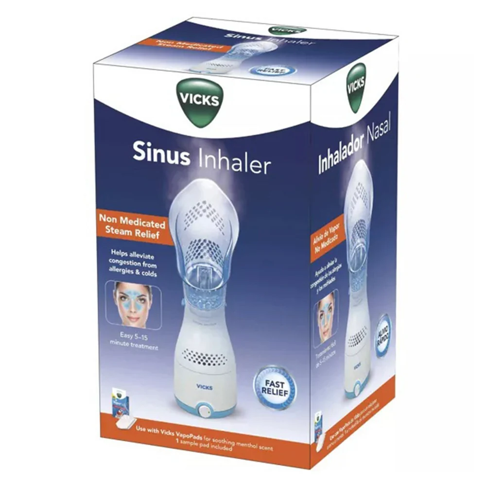 Advanced Vicks Personal Steam Inhaler and Soft Mask 22.56 Oz Excellent