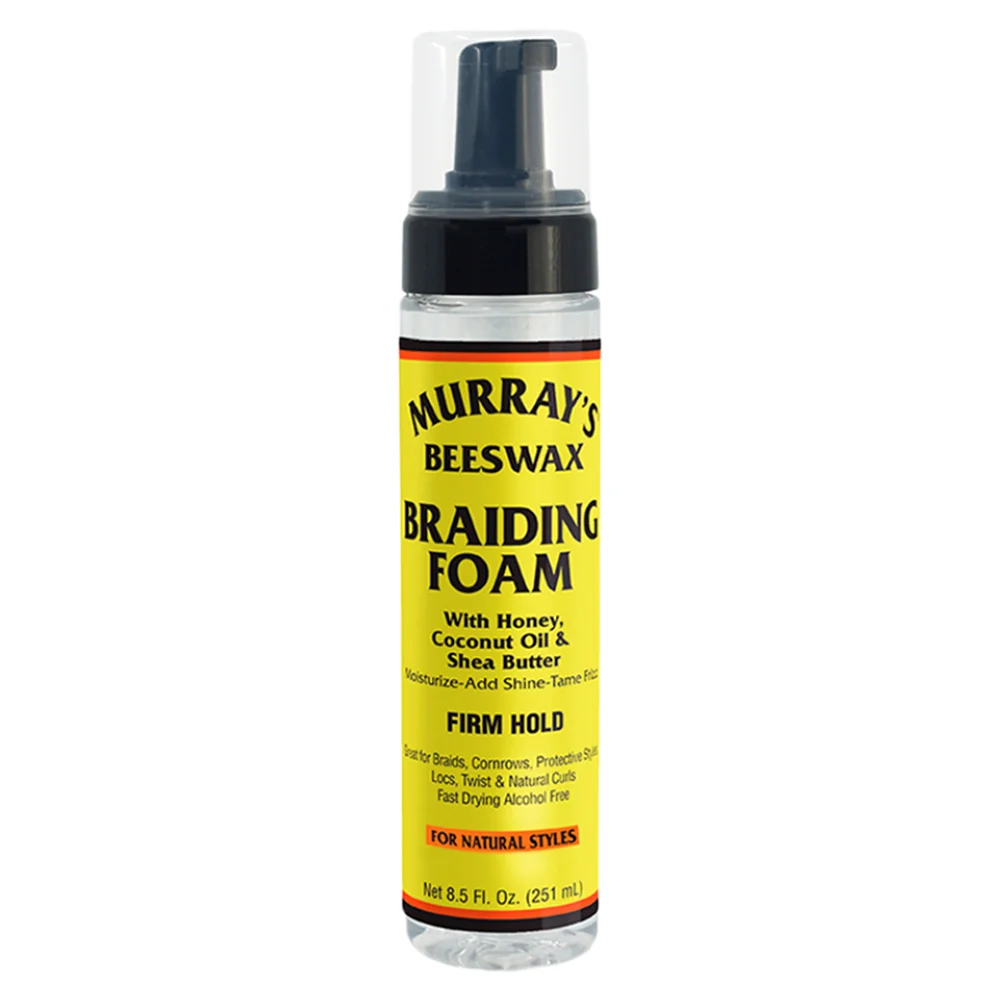 Next-Generation Murrays Beeswax Braiding Foam for Hair with Honey 8.5Oz 251ml Smooth