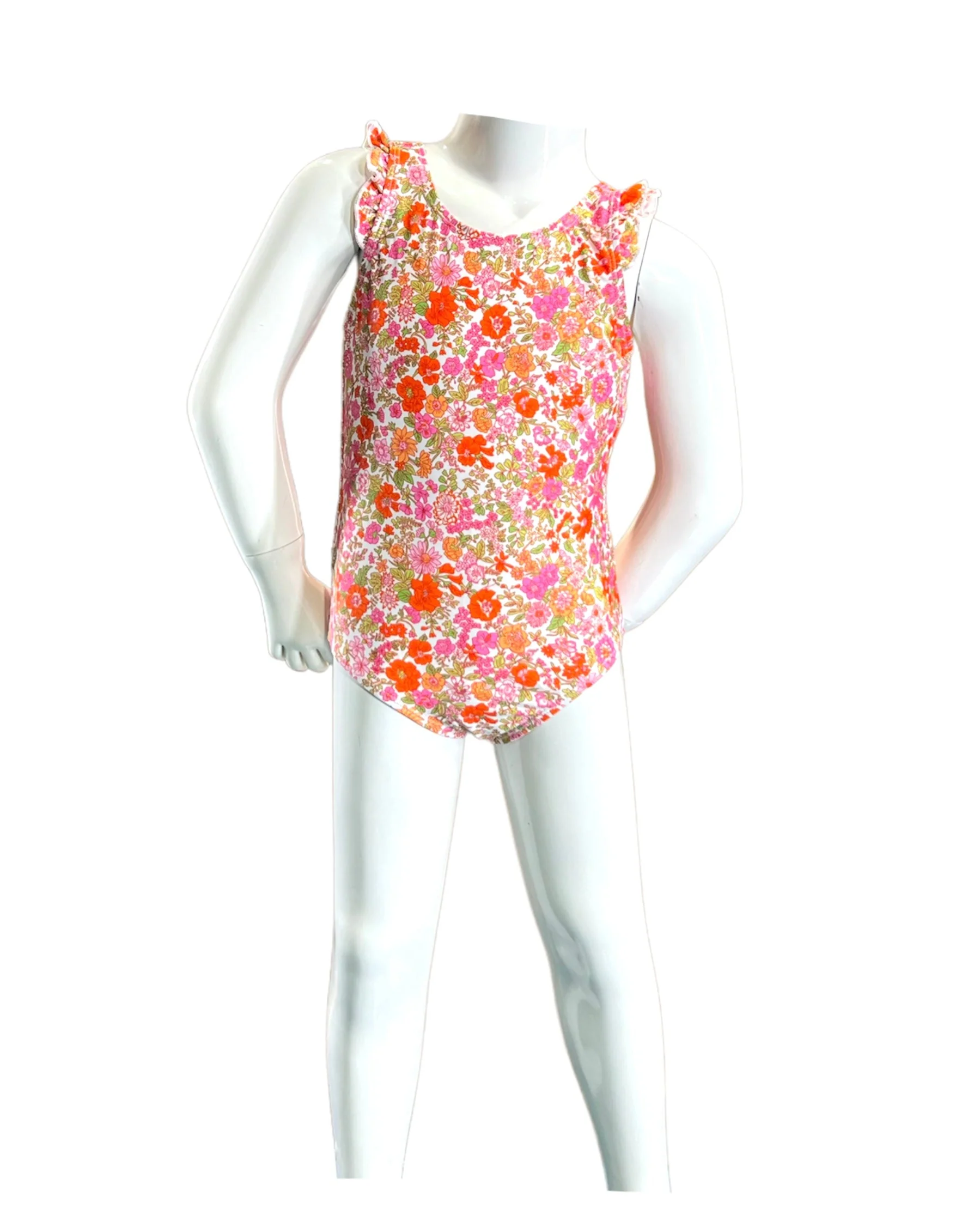 Effective Marina West K4708 One Piece Swimsuit Small Flowers Pink Sophisticated