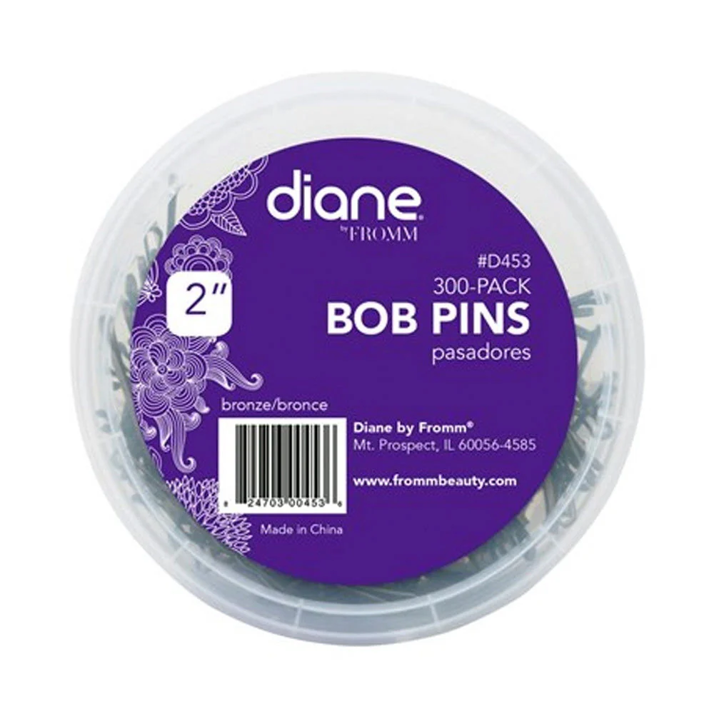 Effective Diane Bobby Pins Bronze 2 Inches Hair Styling Accessory 300Ea Secure