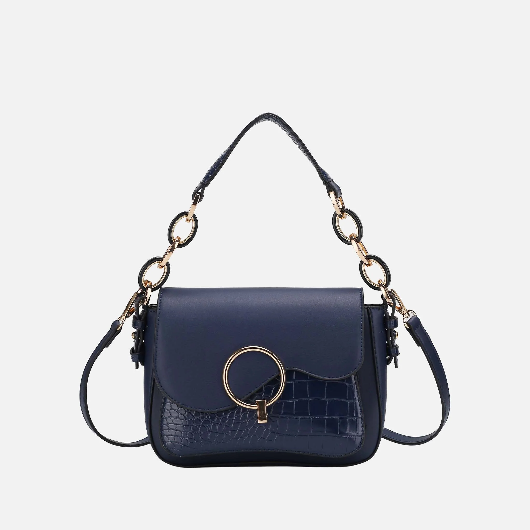 User-Friendly MKF Collection by Mia K. - Fanta Croc Shoulder Bag Eco-Friendly