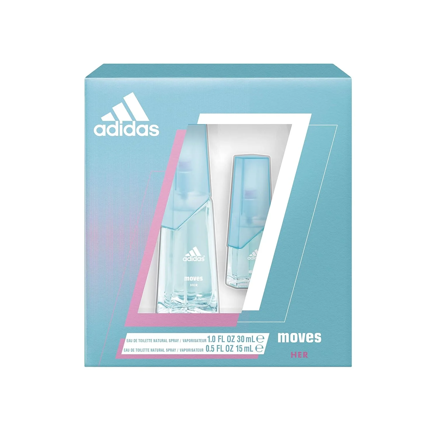 Stylish Adidas Moves by Adidas 2 Piece Gift Set for Women Unique