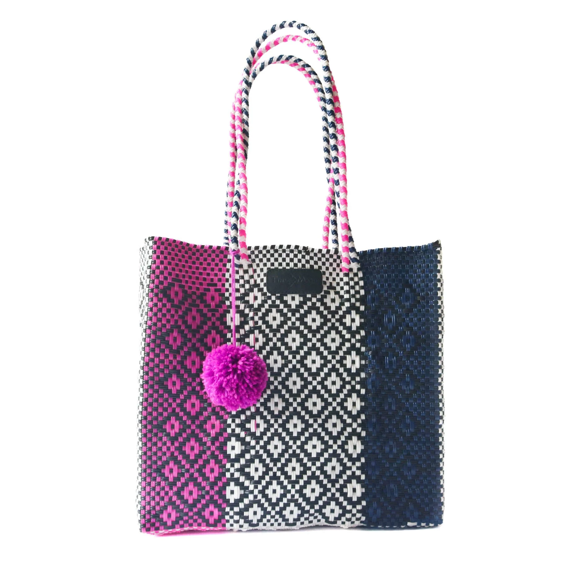 Lightweight Bloom Woven Tote Healthy