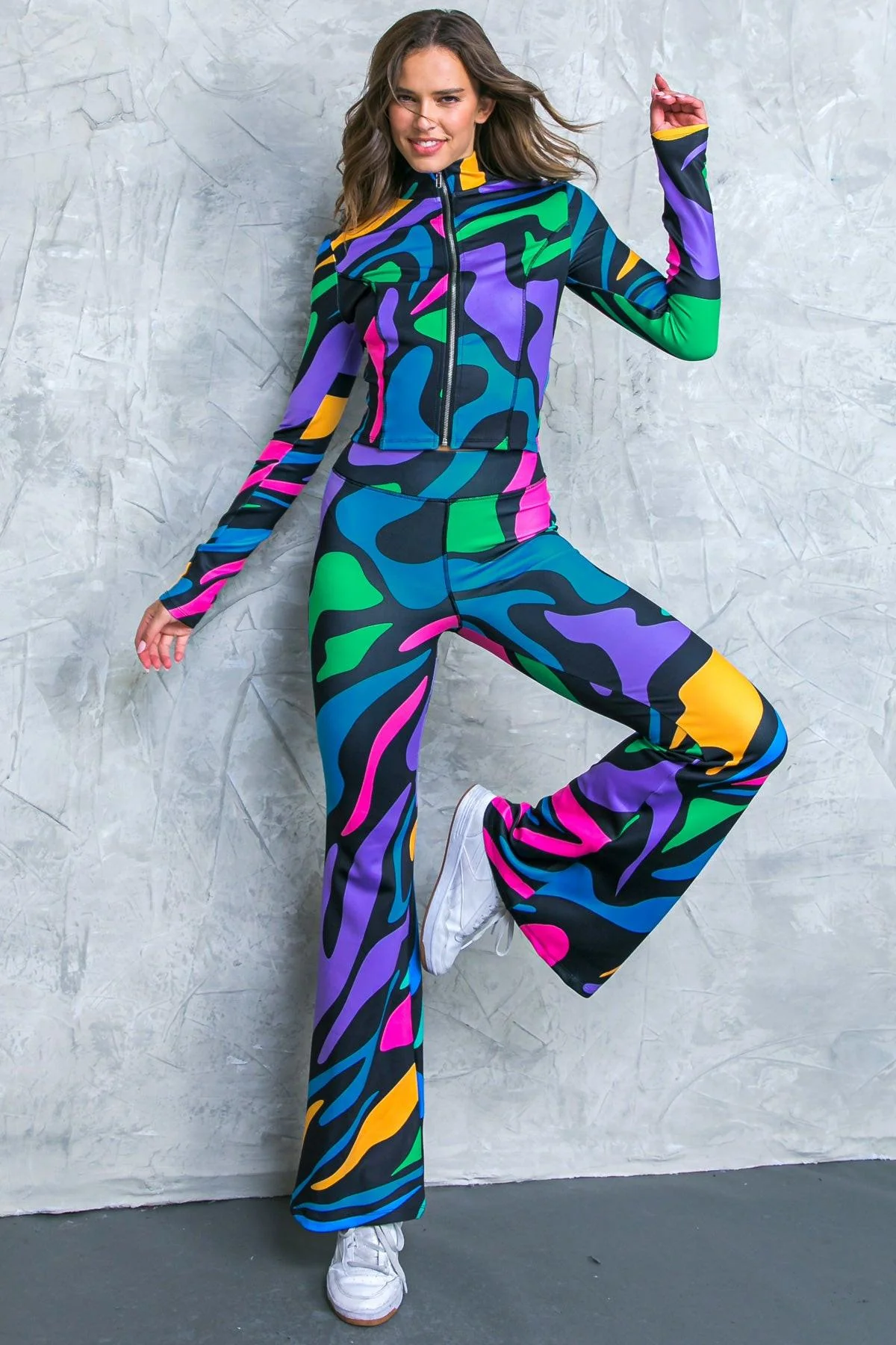 Relaxed Saying Hello Scuba Tracksuit Contemporary