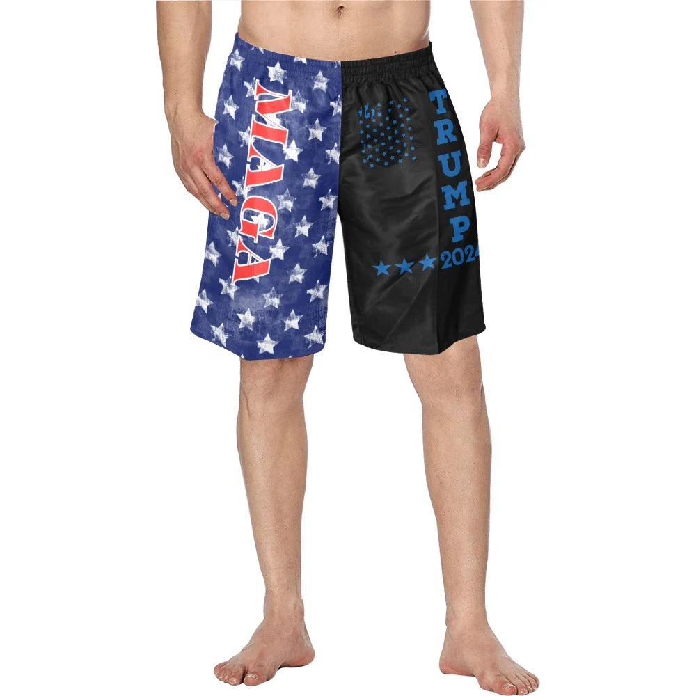 Elite We the People Trump Maga Swim Trunks Shorts Contemporary