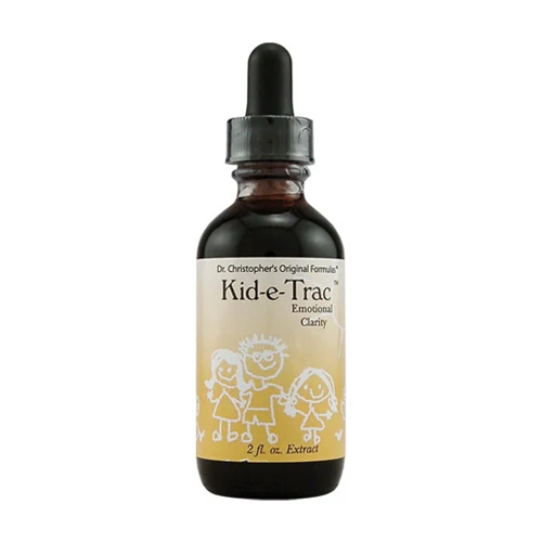 Contemporary Dr Christophers Formulas Kid E Trac Extract Support Mental and Emotional Clarity 2Oz Long-Lasting
