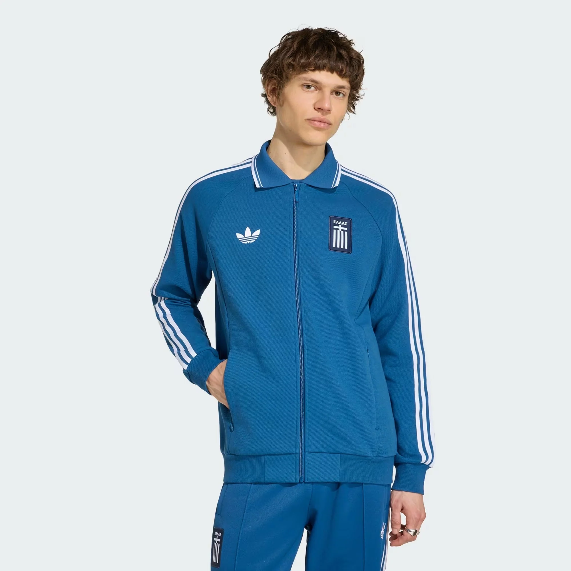 Environmentally Friendly kq9584 Mens Adidas Epo Greece Away Anthem Jacket - Dupe Practical