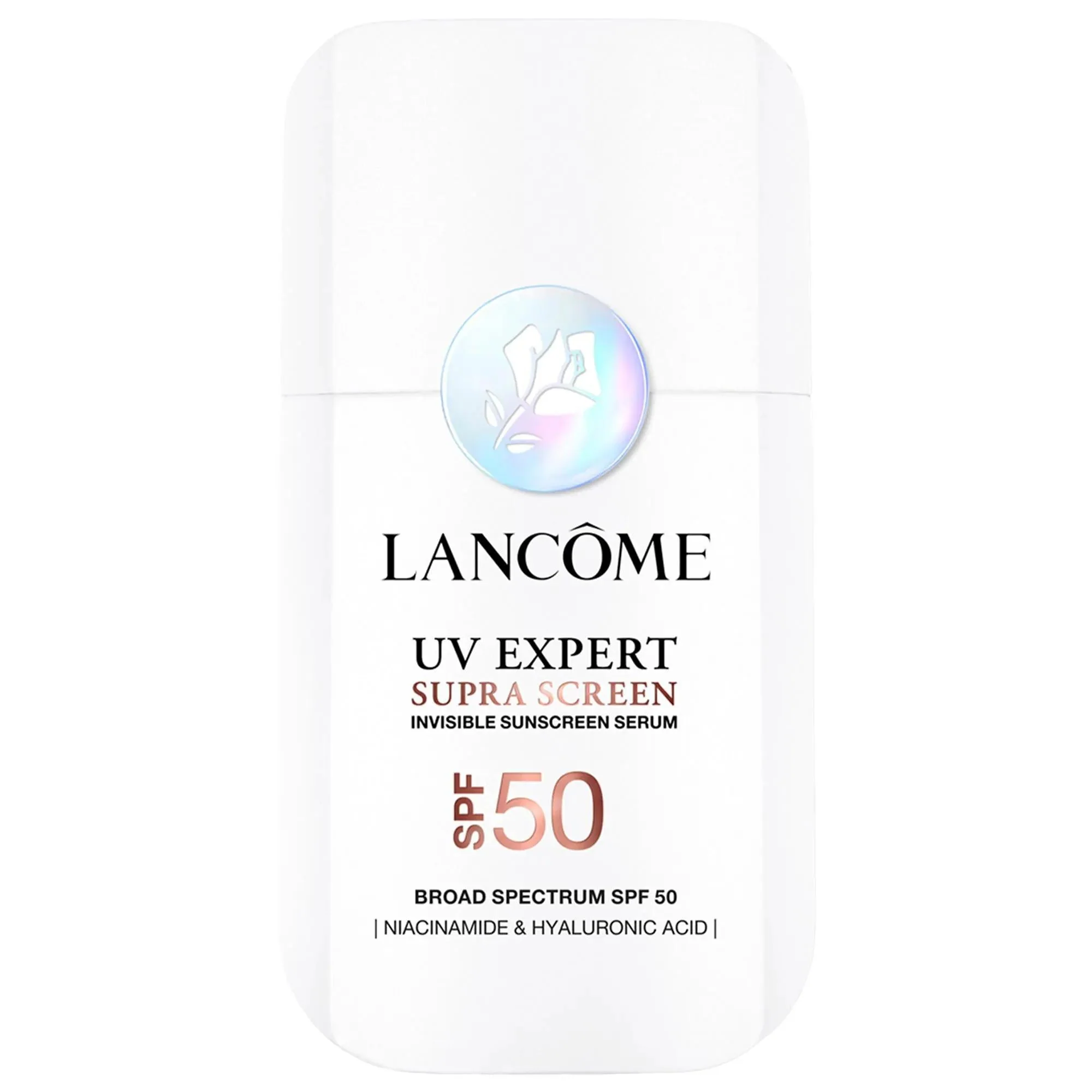 Certified Lancome Supra Screen SPF 50 Sunscreen Anti-Aging Hydrating and Dark Spot Reduction - Broad Spectrum Daily Facial Sun Protection Verified