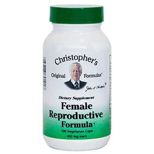 Artisan Dr Christophers Formulas Female Reproductive Vegetarian Capsules for Hormonal Balance 100Ea Durable