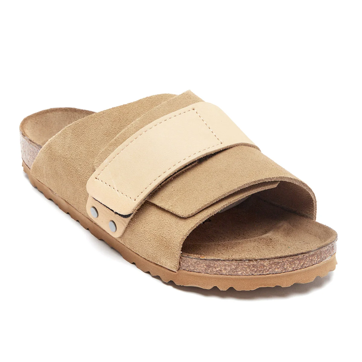 World-Class Birkenstock Kyoto Nubuck Suede Leather Sand Sandals Safe