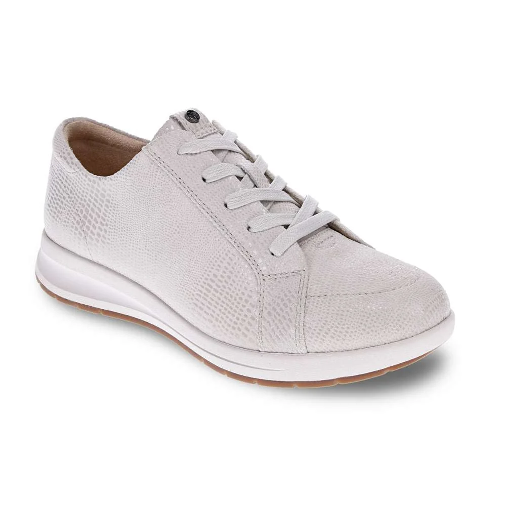 Certified Athens Lace-Up Casual Sneaker - Oyster Lizard Authentic