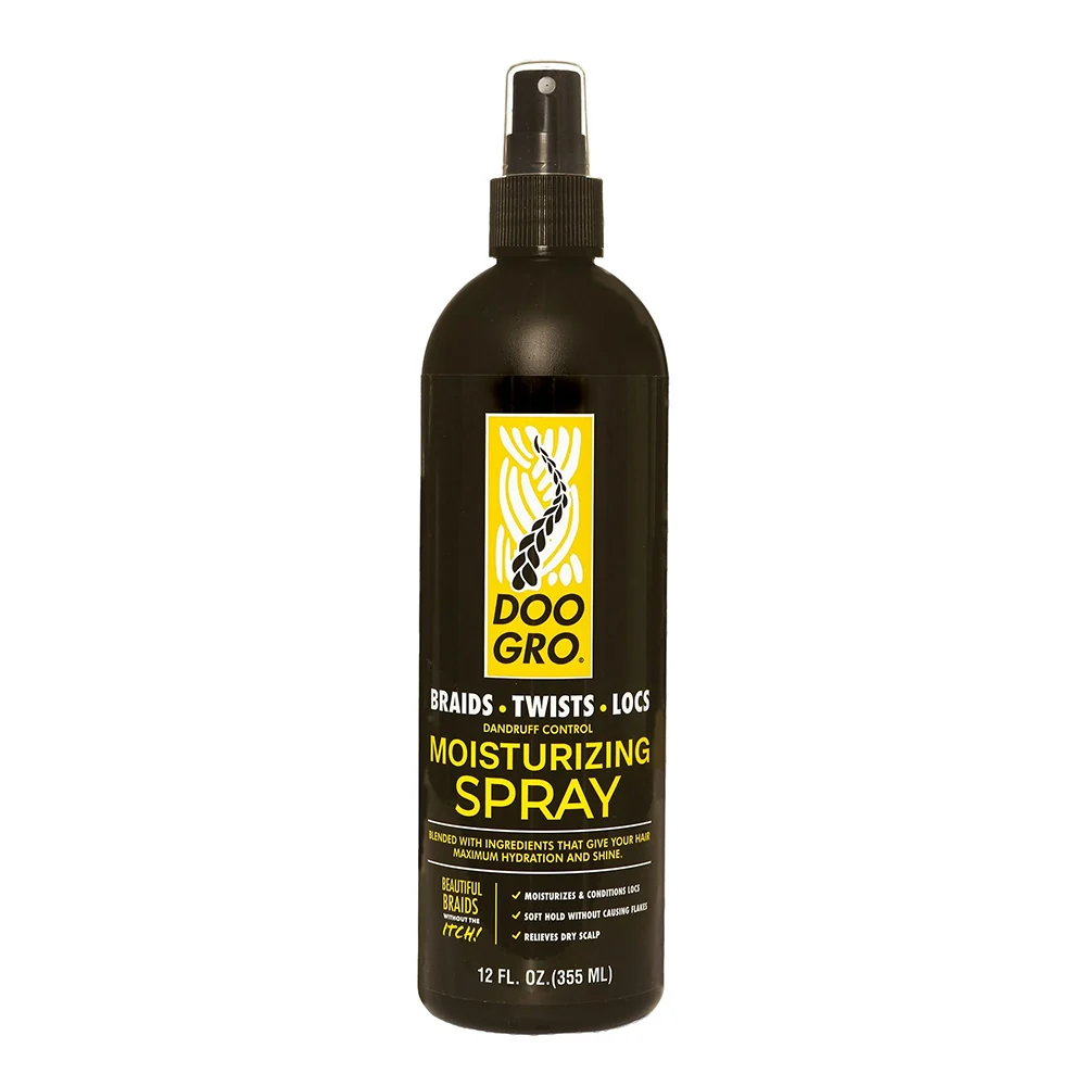 Reusable Doo Gro Braids Twists Locs Moisturizing Spray for Dandruff Control 12Oz 355ml Outstanding