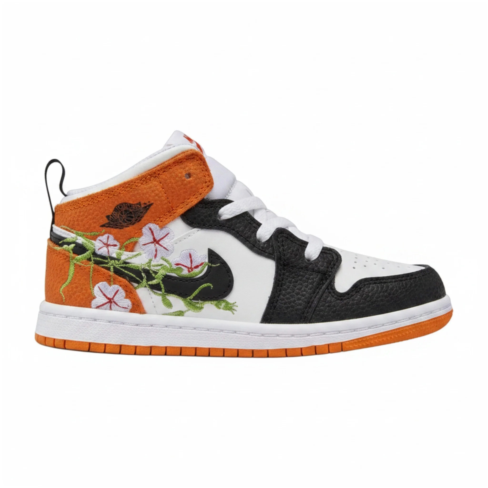 Verified Air Jordan Toddlers Retro 1 Mid Se 'Basketball Blossom' Td Sneakers Premium Material