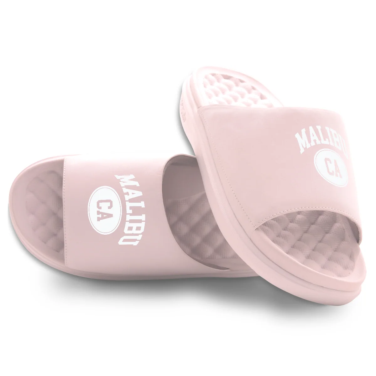 Solid Malibu Motive Slide Sandals Versatile