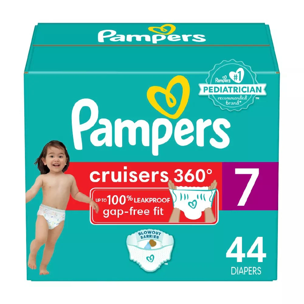 High-End Pampers Cruisers Gap Fit Disposable Diapers 44Ea Artisan