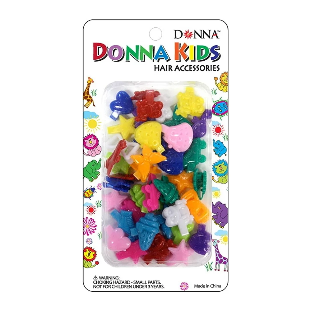 Trendy Donna Collection Kids Barrettes Hair Accessories 36Ea Exceptional