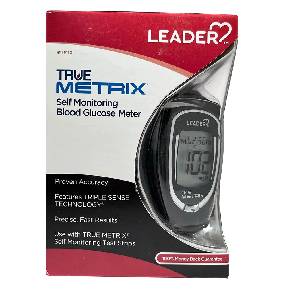 Clean Leader True Metrix Self Monitoring Blood Glucose Meter 1 Ea Reusable