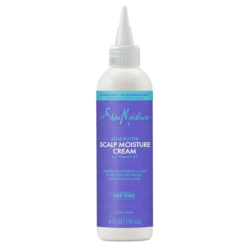 Casual Shea Moisture Scalp Hair Cream Aloe Butter and Vitamin B3 4 Oz Eco-Friendly