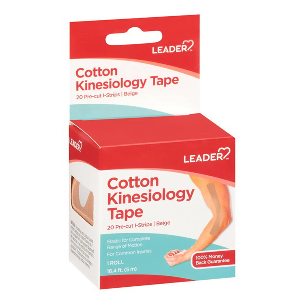 Recyclable Leader Cotton Kinesiology Beige Tape 1 Ea Convenient